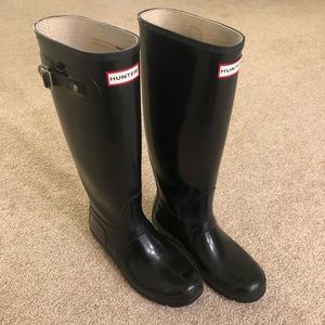 Womens Black Hunter Boots